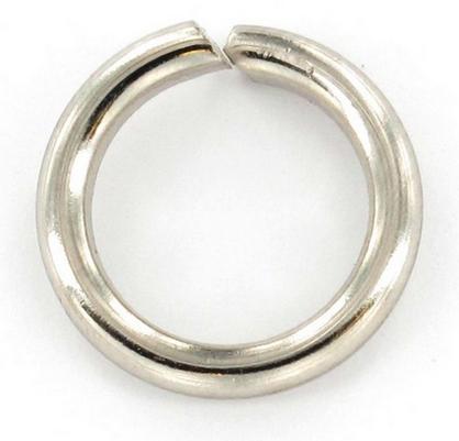 Jump rings Brass Chrome plated - S5645