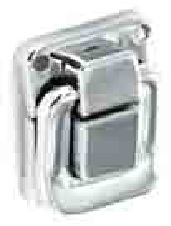 Case clips Nickel plated 45mm - S6601