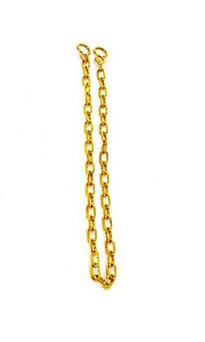 Bath chain link Brass 450mm - S6842