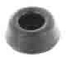 Seat buffers Black 19mm - S6869