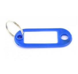 Key rings with tabs Assorted colours - S6884