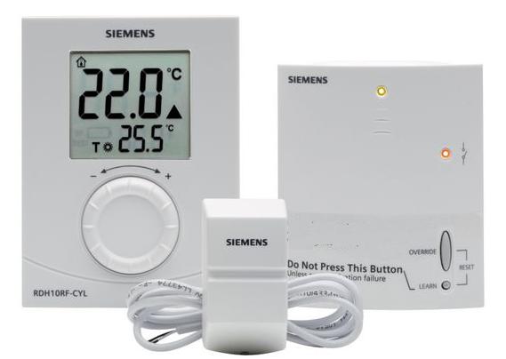 Siemens RF (Wireless) Cylinder Thermostat - RDHRF/SET-CYL - SOLD-OUT!! 