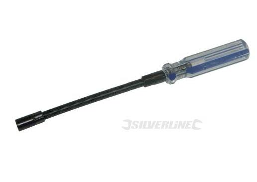 Silverline - Flexible Shaft Hose Clip Driver 7mm Hex - 380111