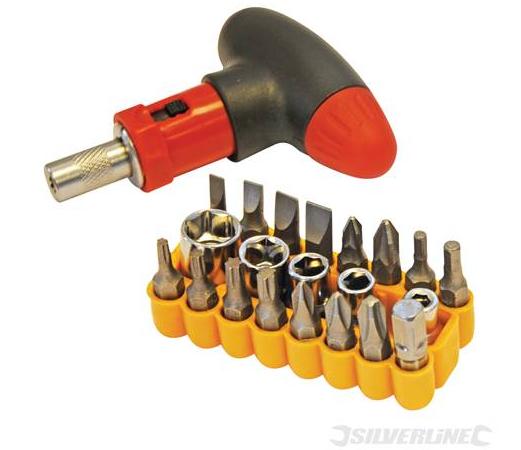 Silverline - T-Handle Screwdriver Set 22pce - 380746