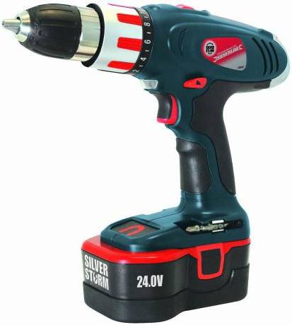 Silverline - 24V COMBI HAMMER DRILL - 125763 - DISCONTINUED 