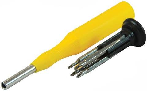 Silverline - 8-IN-1 SCREWDRIVER (PHILLIPS & SLOTTED) - 129863