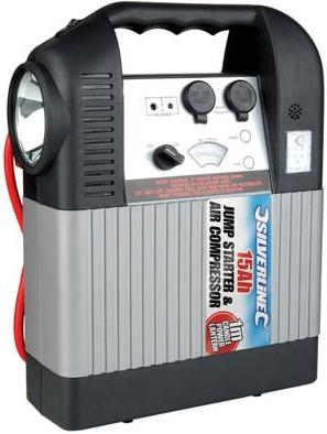 Silverline - 15AH JUMPSTARTER & AIR COMPRESSOR - DISCONTINUED - 156982