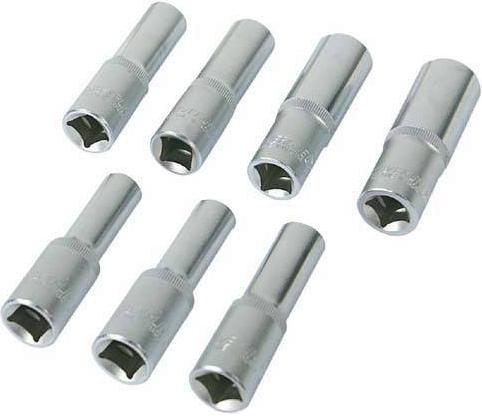 Silverline - 7PC SET 1/2INCH DRIVE DEEP METRIC SOCKETS - 196513