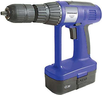 Silverline - 24V CORDLESS HAMMER DRILL - DISCONTINUED - 372281