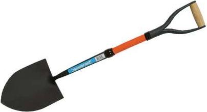 Silverline - FIBREGLASS ROUND MOUTH SHOVEL - 196548