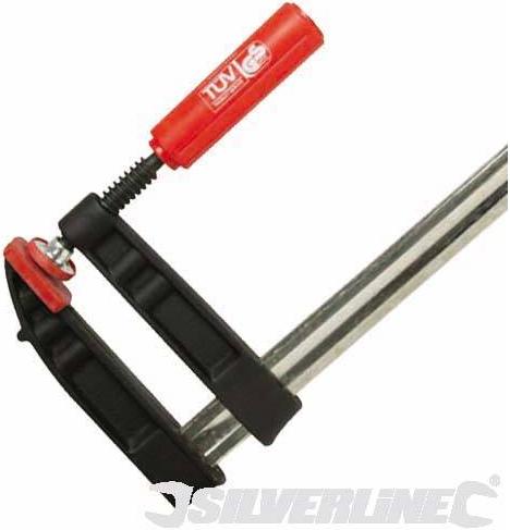 Silverline F-Clamp Set 2pce