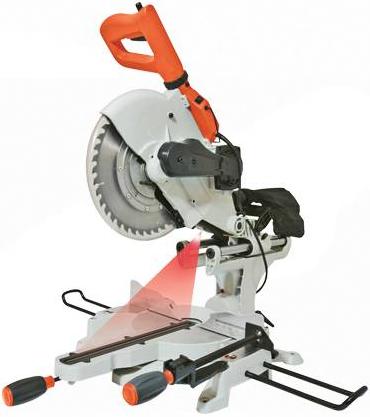 Silverline - 305MM DOUBLE BEVEL SLIDING MITRE SAW - 245087