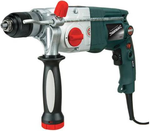Silverline - 1050W 2 GEAR HAMMER DRILL - 245115 - DISCONTINUED 