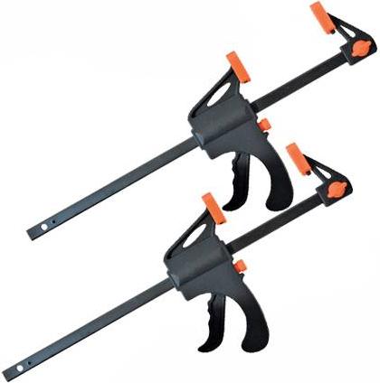 Silverline - 2PK QUICK CLAMPS (100MM) - 250108