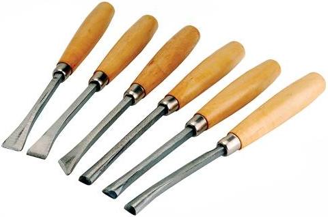 Silverline - 6PCE CARVING CHISEL SET - 250234