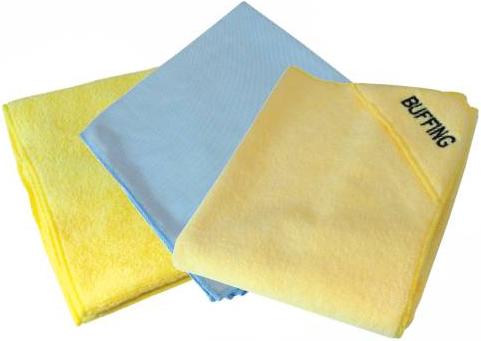 Silverline - MICROFIBRE CLOTH 3PK - 250276