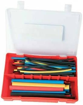 Silverline - HEAT SHRINK TUBE PACK (96PCE PACK) - 273236