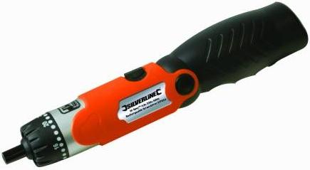 Silverline - 4.8V RECHARGE SCREWDRIVER - 499797 - DISCONTINUED 