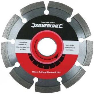 Silverline - STONE CUTTING DISK SEGMENT (115X22) - 244998