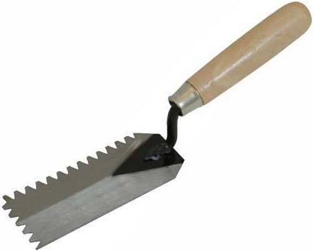 Silverline - NOTCHED MARGIN TROWEL (125X50MM) - 282531 - DISCONTINUED 