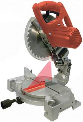 Silverline - 254MM COMPOUND LASER MITRE SAW - 282574 - SOLD-OUT!! 