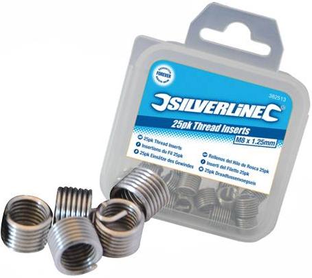 Silverline - THREAD INSERT M5 X 0.8MM 25PK - 234567