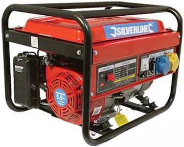 Silverline - 2.2KVA GENERATOR - 395008 - DISCONTINUED 