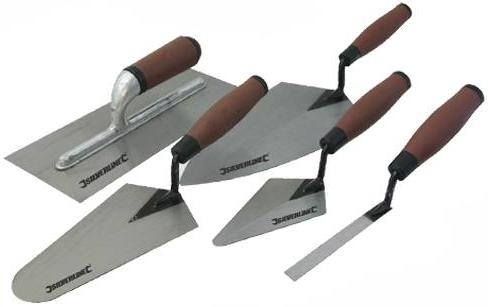 Silverline - SOFTGRIP TRADE TROWEL SET - 395016