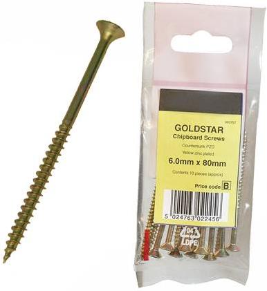 Silverline - GOLDSTAR SCREWS 5.0X30 (20) - 324790