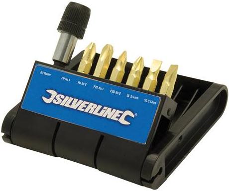 Silverline - 7PCE GOLD BIT-BANK - 408972