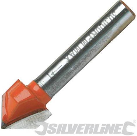 Silverline - VGROOVE ROUTER 1/4INCH 12.7X10 - 427582