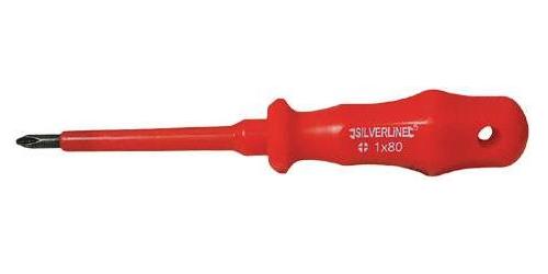 Silverline - PHILLIPS INSULATED SCREWDRIVER PH1X80 - 245038