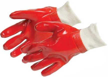 Silverline - RED PVC GLOVES - 447137