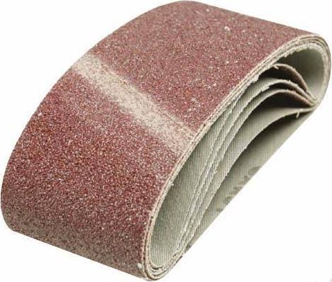 Silverline - 5PK SANDING BELTS 65X410MM 120 GRIT - 870507