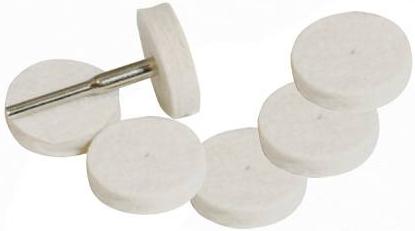 Silverline - 6PCE RUBBER POLISHING DISCS - 457002