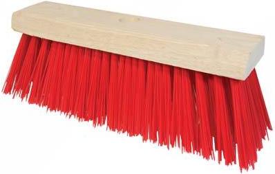 Silverline - 13INCH RED PVC BROOM - 457022