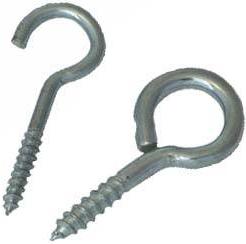 Silverline - SCREWS HOOKS & EYES PACK (56PCE PACK) - 486945