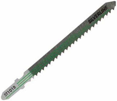 Silverline - 10PK BAYONET FITTING JIGSAW BLADES (ST101B) - 503674