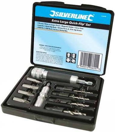 Silverline - 4PCE EXTRA LARGE QUICK-FLIP SET - 534741