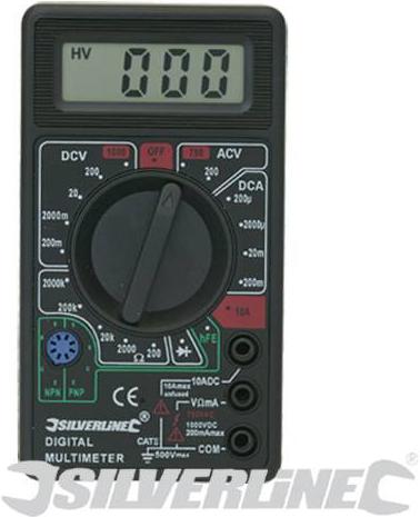 Silverline - DIGITAL MULTIMETER - 589681