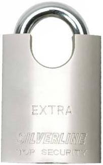 Silverline - HIGH SECURITY SHROUDED PADLOCK 50MM - 298532