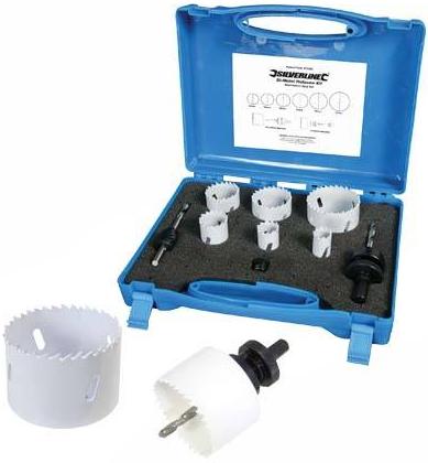 Silverline - PLUMBERS BI-METAL HOLESAW KIT - 595759