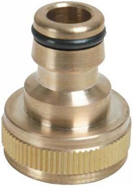 Silverline - BRASS TAP CONNECTOR - 598438