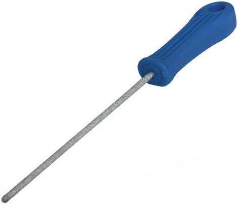 Silverline - 150MM ROUND CARBIDE GRIT FILE - 598543