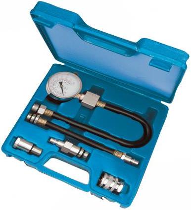 Silverline - PETROL ENGINE COMPRESSION TESTING KIT - 598559