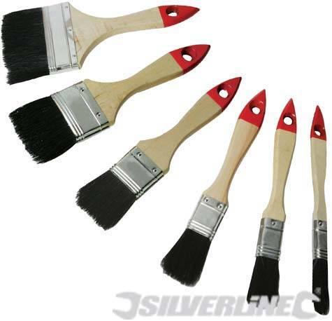 Silverline - 50PCE DISPOSABLE BRUSH SET - 633546