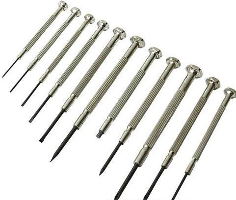 Silverline - 11PC JEWELLERS SCREWDRIVER SET (PHILLIPS & SLOTTED) - 633602