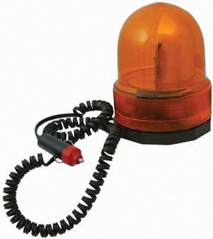 Silverline - 12V REVOLVING AMBER WARNING LIGHT - 633728