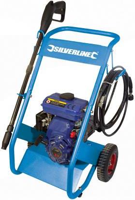 Silverline - PETROL DRIVEN PRESSURE WASHER (2.5HP) - DISCONTINUED - 633847