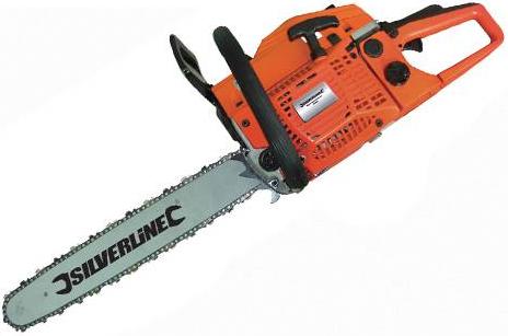 Silverline - PETROL CHAINSAW 45CC - 633855